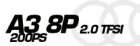 A3 8P 2.0 TFSI 200PS
