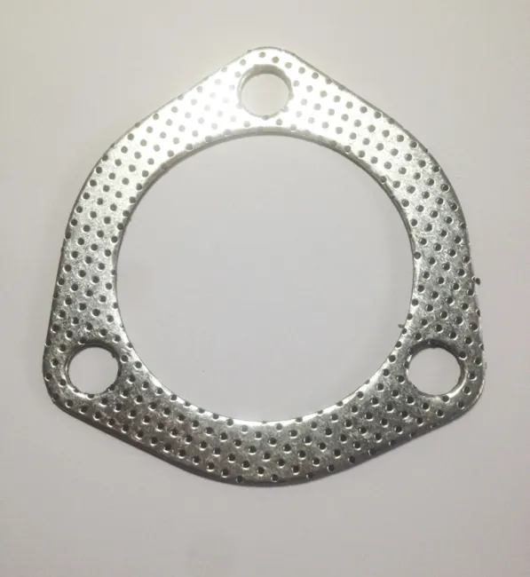 Auspuffdichtung 3 Loch ø 76mm Lochabstand mittig gemessen 87mm