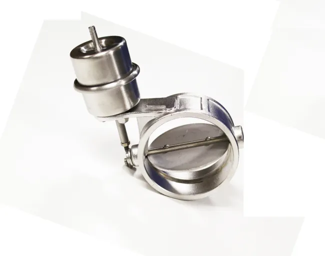 Klappensteuerung ø 89mm 3,5" geöffnet unterdruck gesteuert Auspuffklappe Edelstahl