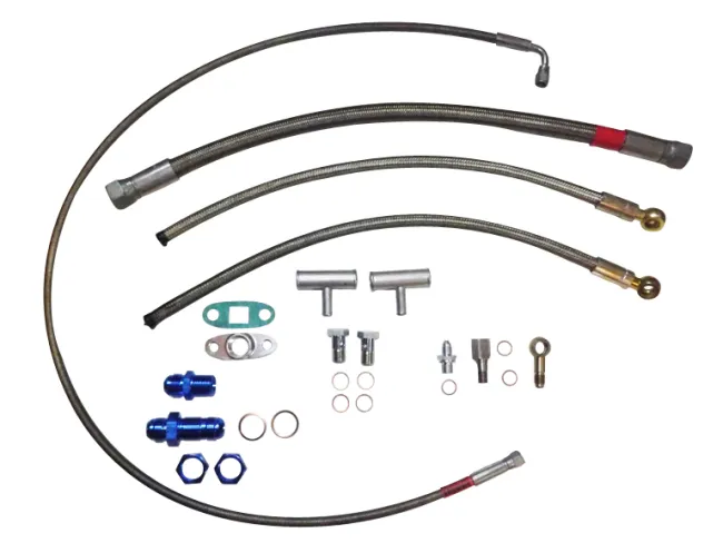 Öl- und Wasseranschlusskit für VR6 R32 Motoren für gleitgelagerte Turbolader