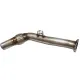 Hosenrohr Downpipe für Audi A4 A6 1.8T B5 3B 3BG Quattro ø 63,5mm 2,5" aus Edelstahl
