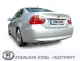 Simons Edelstahl Sportauspuffanlage 2x80 mm für BMW E90 323, 325, 325ix, 330i, 330ix mit EG-Genehmigung (eintragungsfrei)