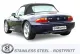 Simons Edelstahl Sportauspuffanlage 70x140 mm für BMW Z3 1.9, Roadster & Coupe