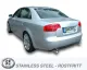 Simons Edelstahl Sportauspuffanlage Duplex L+R 1x100 mm für Audi A4 (B7) Quattro Limousine/Avant/Kombi 1.8T/2.0TFSi EG-Genehmigung