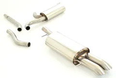 FMS Auspuffanlage/Sportauspuff für Audi A6 (C5) 1.8, 1.8T, 1.9TDI, 1.9TDI ø 63,5mm Edestahl mit EG-Genehmigung (eintragungsfrei)