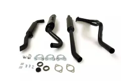 Simons Aluminisierte Sportauspuffanlage 50,8 mm für SAAB 99 2.0 mit Doppelflansch