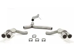 Simons Edelstahl Sportauspuffanlage Duplex L+R 2x80 mm für Audi A5 (B8) 2wd/Quattro Coupe/Sportback/Cabrio 2.7TDI/3.0TDI EG-Genehmigung (eintragungsfrei) #1